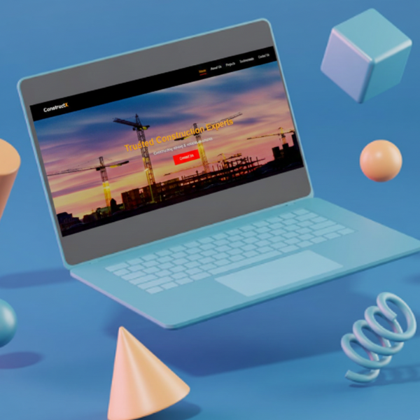 ConstructX Landing Page